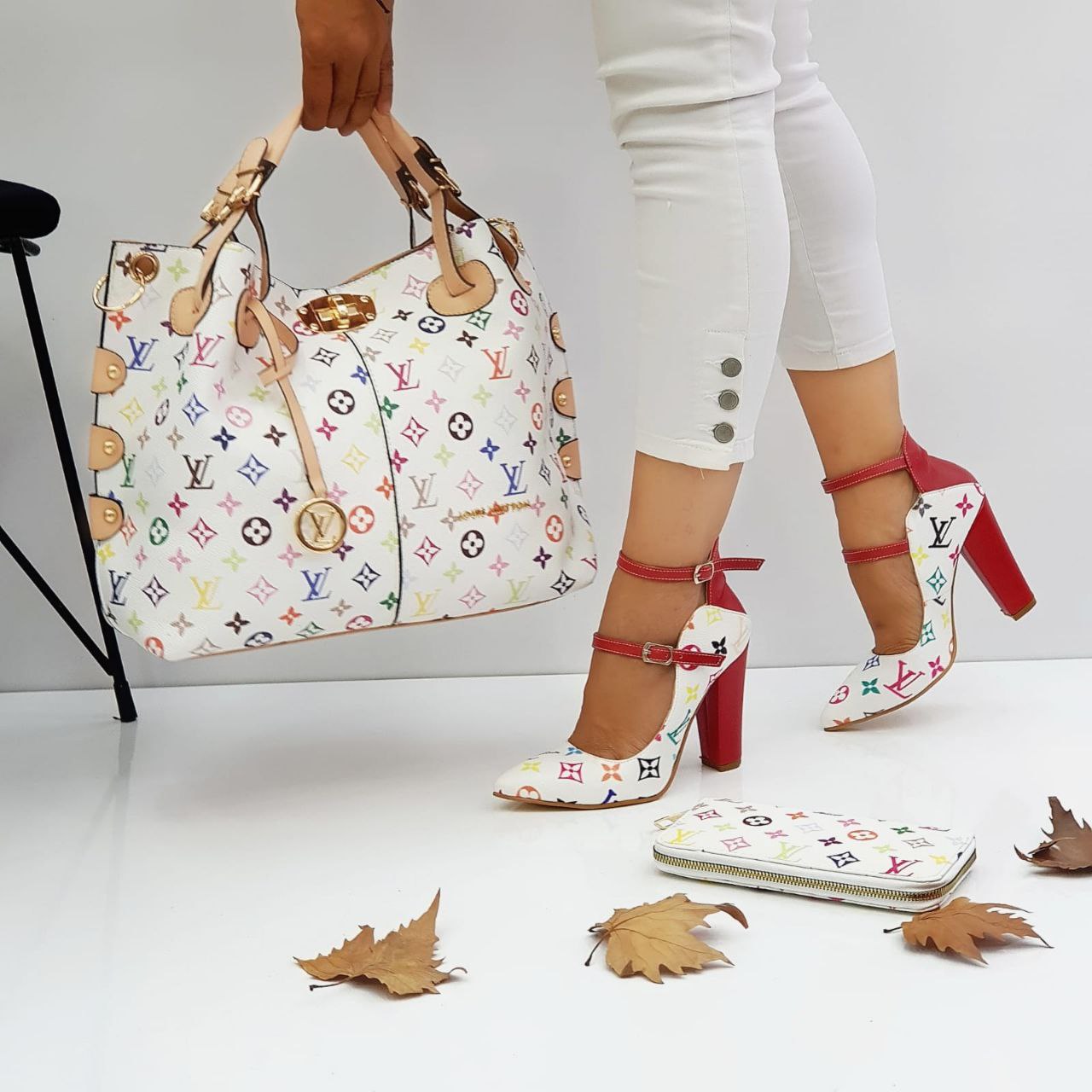 L - Bag , Shoes and Wallet Set (v1)