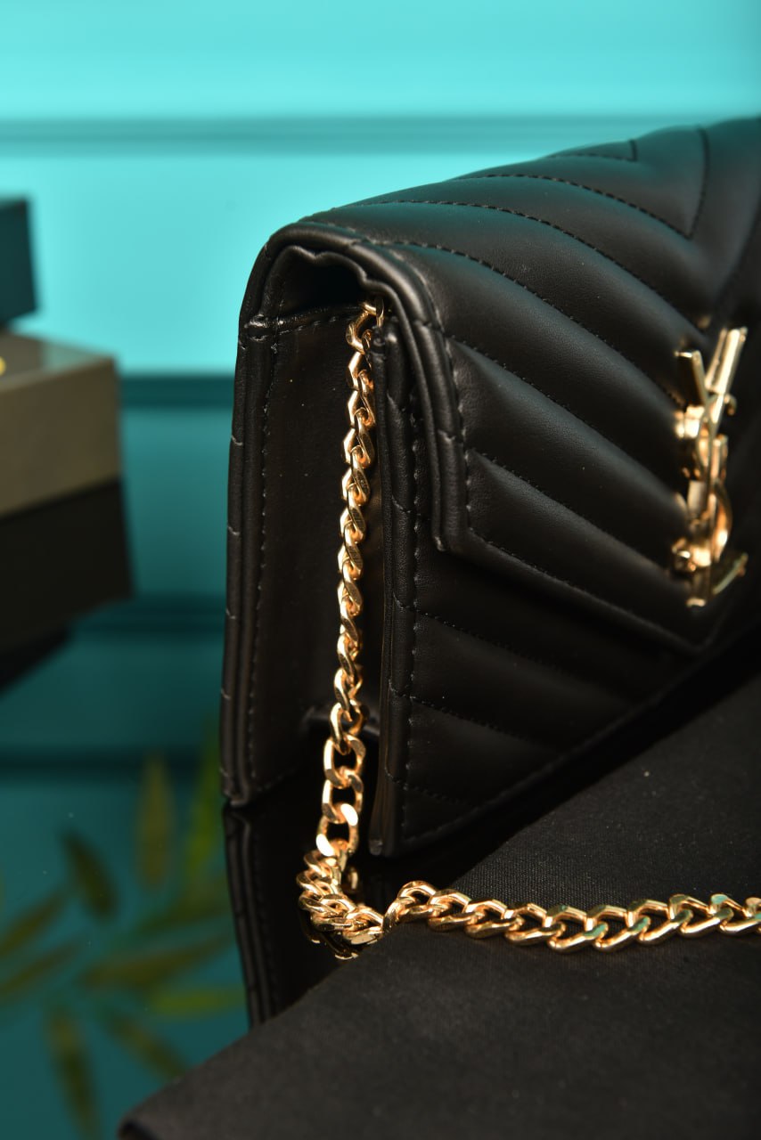 YSI - Cassandre Leather Wallet on Chain