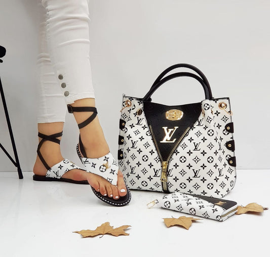 L - Bag , Shoes and Wallet Set