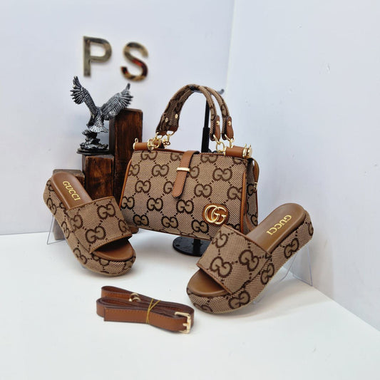 GG - Bag and Slipper Set