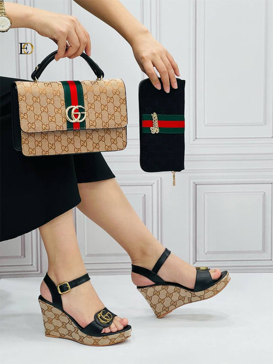 GG - Bag and Shoes and Wallet Set (V1)