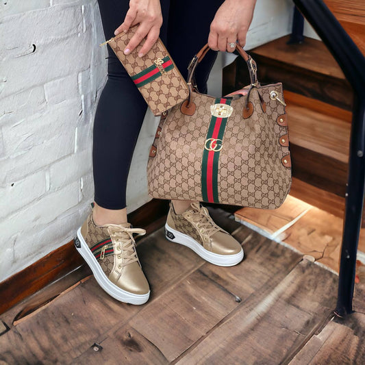 GG - Bag , Shoes and Wallet Set (V1)