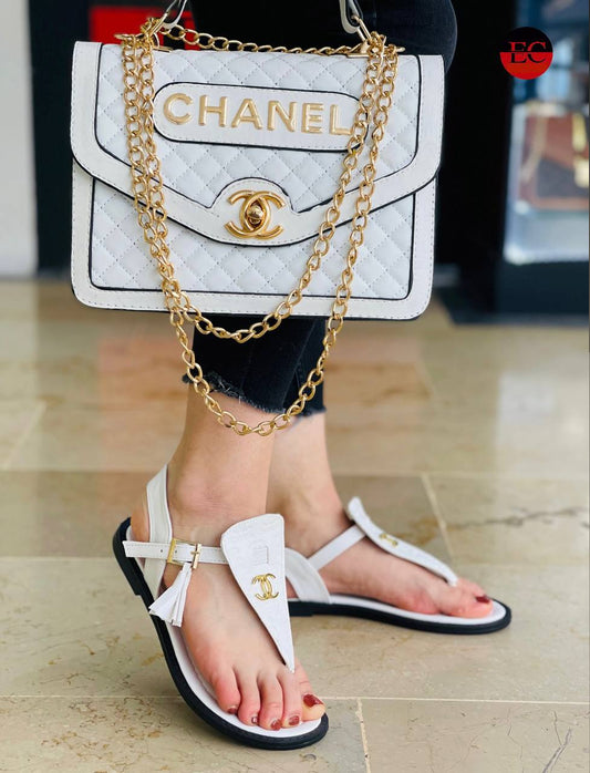 CH - Bag and Slipper white Set (V4)