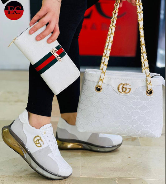 GG - Bag and Shoes and Wallet Set (v3)
