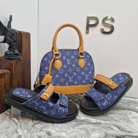 L - Bag ve Slipper Set
